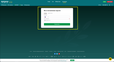 В ПК-версии сайта восстановление пароля происходит по указанию логина и даты рождения. Принцип смены комбинации аналогичен выполнению действия с телефона